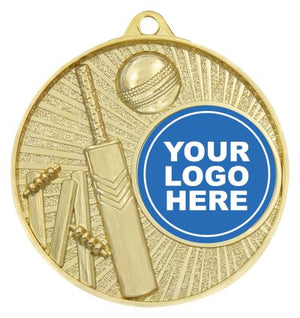 Cricket Blitz Medal Shiny Gold - eagle rise sports