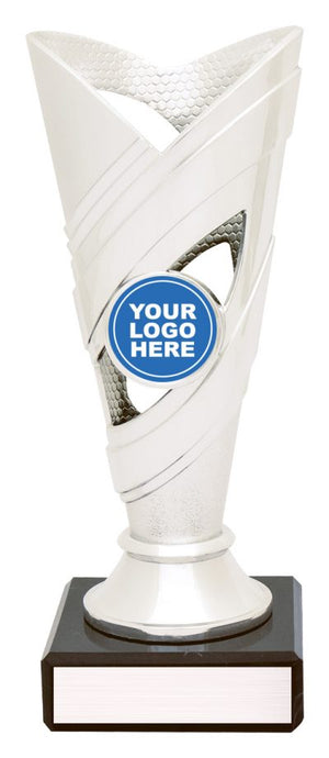 Curve Cup Silver / Black trophy