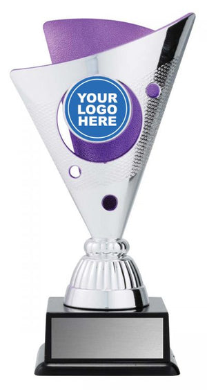 Purple Flash cup - eagle rise sports