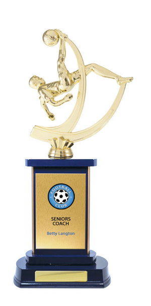 Timber Buildup Football Male trophy - eagle rise sports