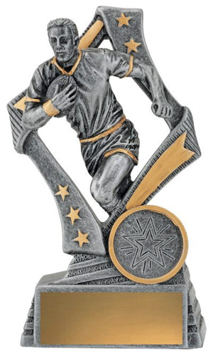Flag Player Male trophy