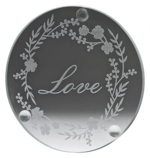 Glass Coaster Circle