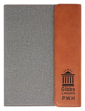 Notebook Portfolio A4 Rawhide Leatherette