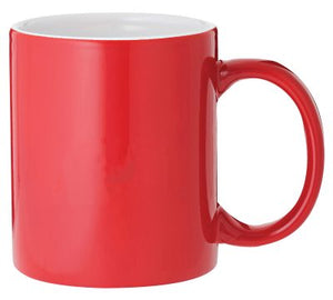 Laserable Red Coffee Mug