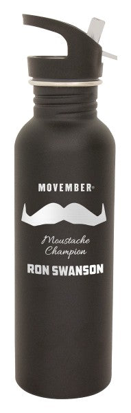 Black Powder Coat Action Bottle