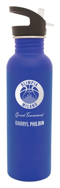 Blue Powder Coat Action Bottle