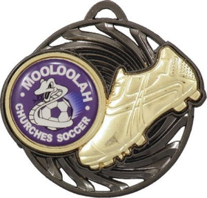 Football Logo Option medal - eagle rise sports