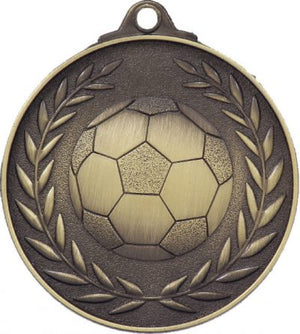Football Antique Gold medal - eagle rise sports