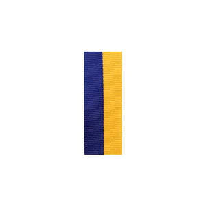 Ribbon - Royal Blue & Gold - eagle rise sports