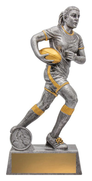 Rugby Female Icon trophy