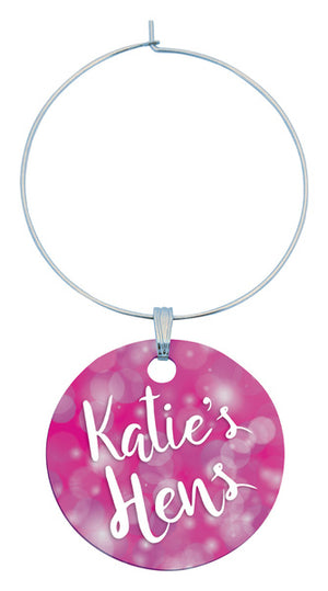 Wine Glass Charm