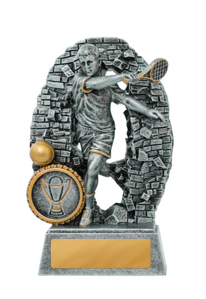 Crash Through Tennis Male Trophies