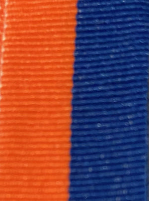 Blue Orange Ribbon