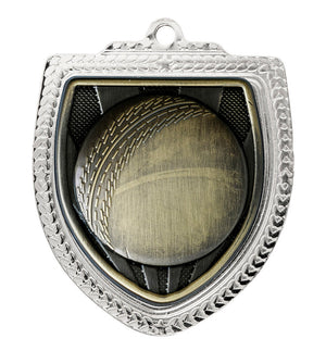 Shield Medal - Cricket Ball