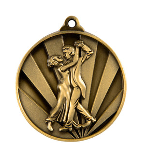 Sunrise Medal-Dance Couple - eagle rise sports