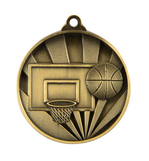 Sunrise Medal Basketball