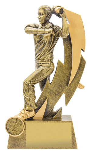 Shazam Bowling - Female Trophy - eagle rise sports
