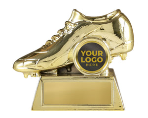Gold Boot Football Trophies