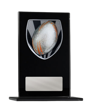 Black Glass Series Rugby Trophies