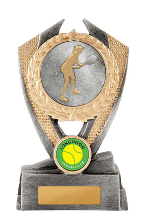 Hero Shield-Tennis Fem Trophies