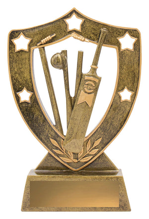 Cricket Gold Shield Trophy - eagle rise sports