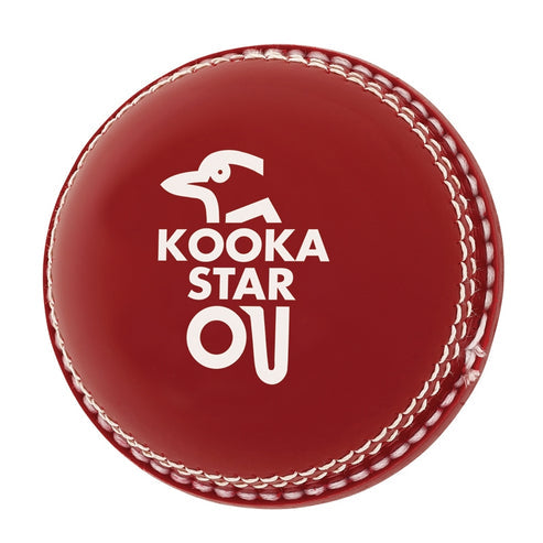 Kooka Star Softa Ball Junior Cricket Ball - Red