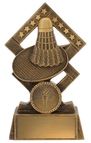 Badminton Double Diamond Trophy - eagle rise sports