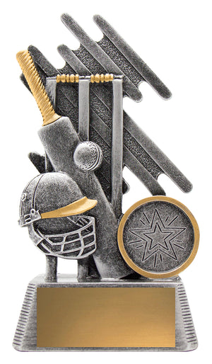 Zoom Cricket Theme Trophy - eagle rise sports