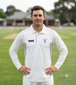 Deakin Cricket Club White Playing Shirt Long Sleeve