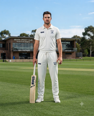 Deakin Cricket Club White Playing Trouser