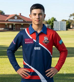Silverton Cricket Club Blue Playing Shirt Long Sleeves I JUNIORS