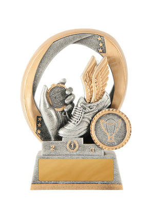 Elliptical - Athletics trophy - eagle rise sports