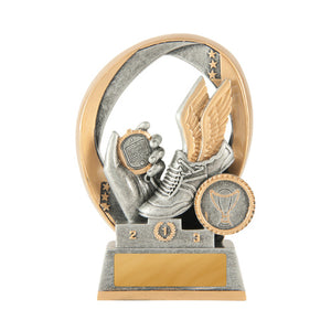 Elliptical - Athletics trophy - eagle rise sports