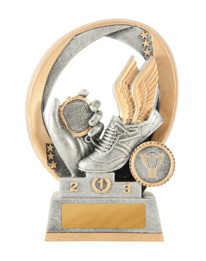 Elliptical - Athletics trophy - eagle rise sports