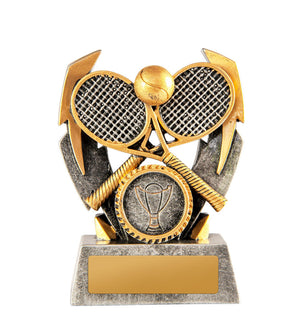 Double Lightning Strike - Tennis Trophies