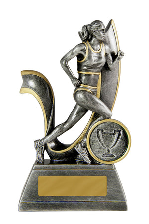 Velocity - Athletics Female trophy- eagle rise sports