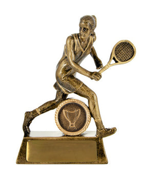 All Action Hero-Tennis Fem Trophies