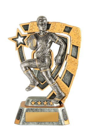 7 Stand-Rugby Male trophy - eagle rise sports