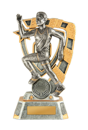 Stand-Athletics Male trophy - eagle rise sports