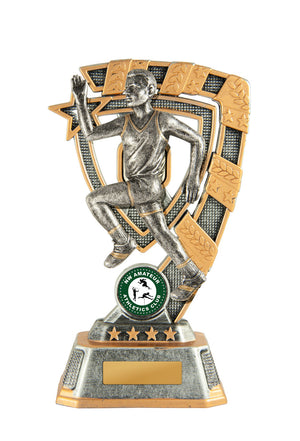 Stand-Athletics Male trophy - eagle rise sports