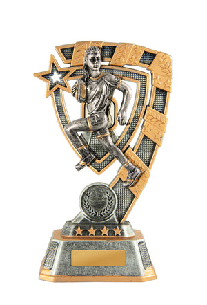 7 Stand-Rugby Female trophy - eagle rise sports