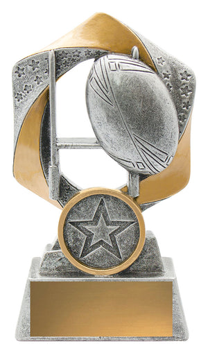Hype Series Union / League rugby trophy - eagle rise sports