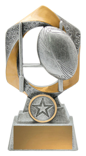 Hype Series Union / League rugby trophy - eagle rise sports