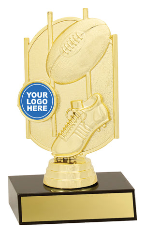 Gloss Black Column Trophy - eagle rise sports