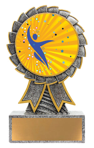 Aster Trophy Dance Abstract trophy - eagle rise sports