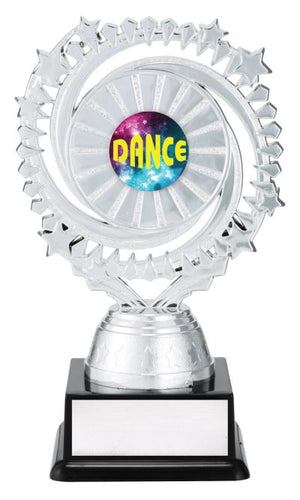 Cosmic Silver dance trophies - eagle rise sports