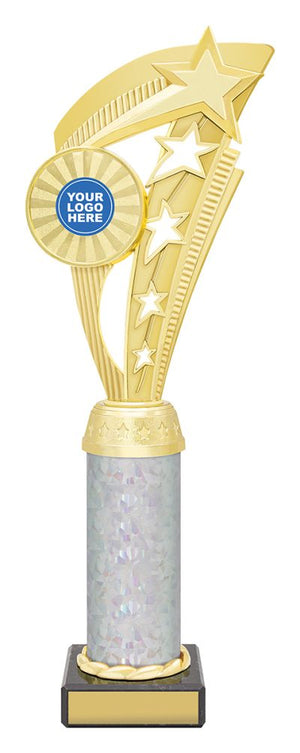 Echo Star Gold dance trophies - eagle rise sports
