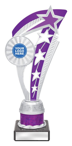 Echo Star Purple dance trophies - eagle rise sports