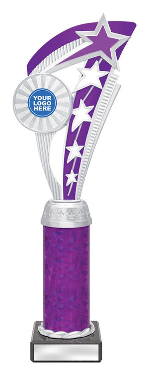Echo Star Purple dance trophies - eagle rise sports