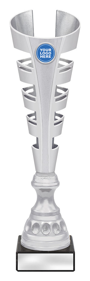 Gauntlet Trophy Silver dance cup - eagle rise sports
